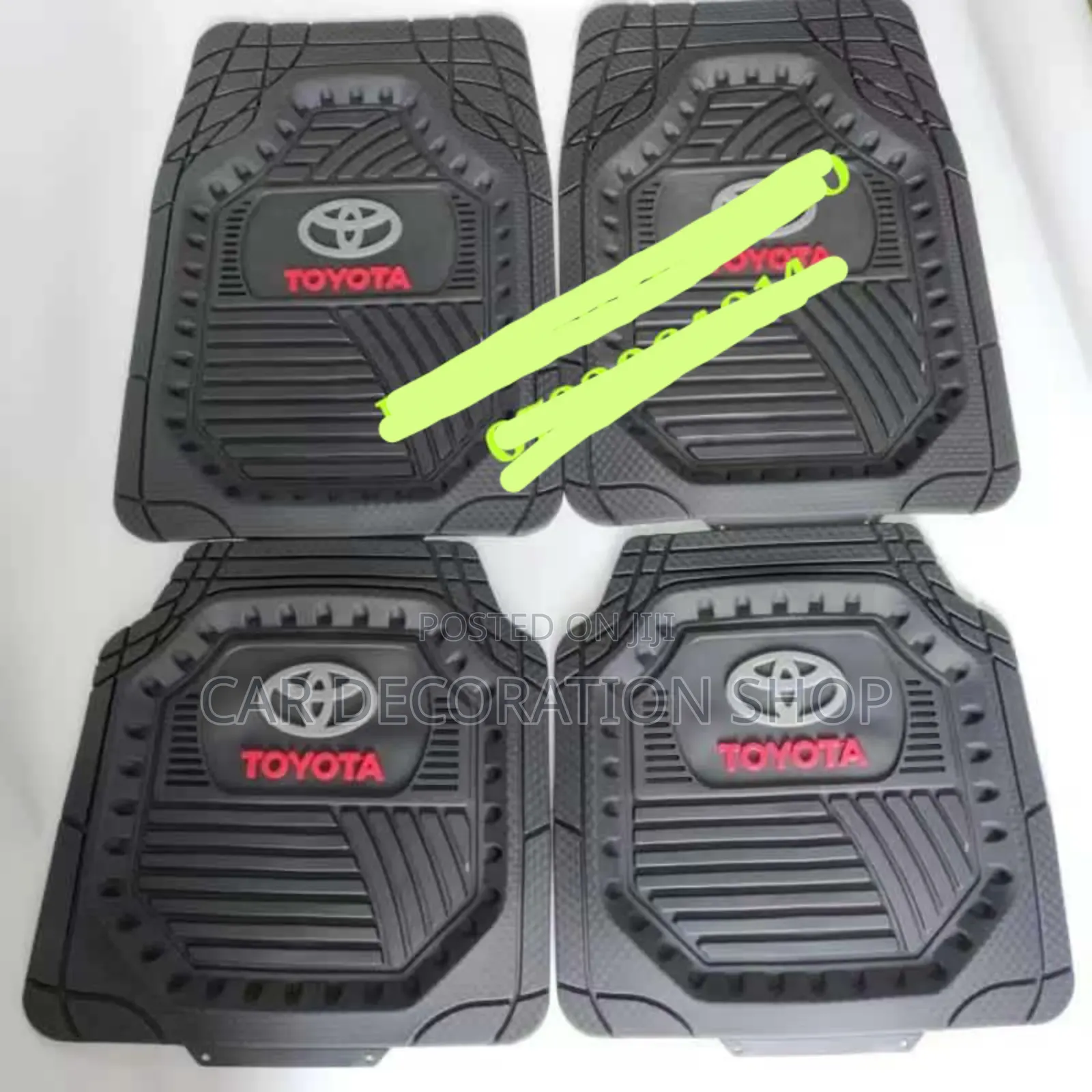Deep Dish Toyota Interior All Weather Floor Mats