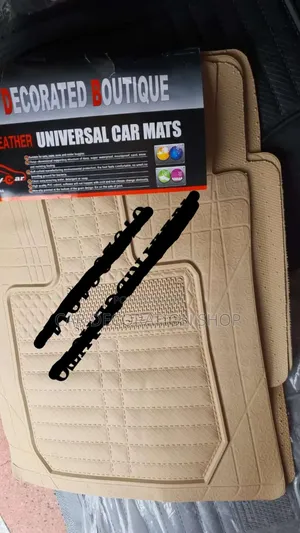 Baije 5pc Heavy Duty 3D Rubber Mat Set