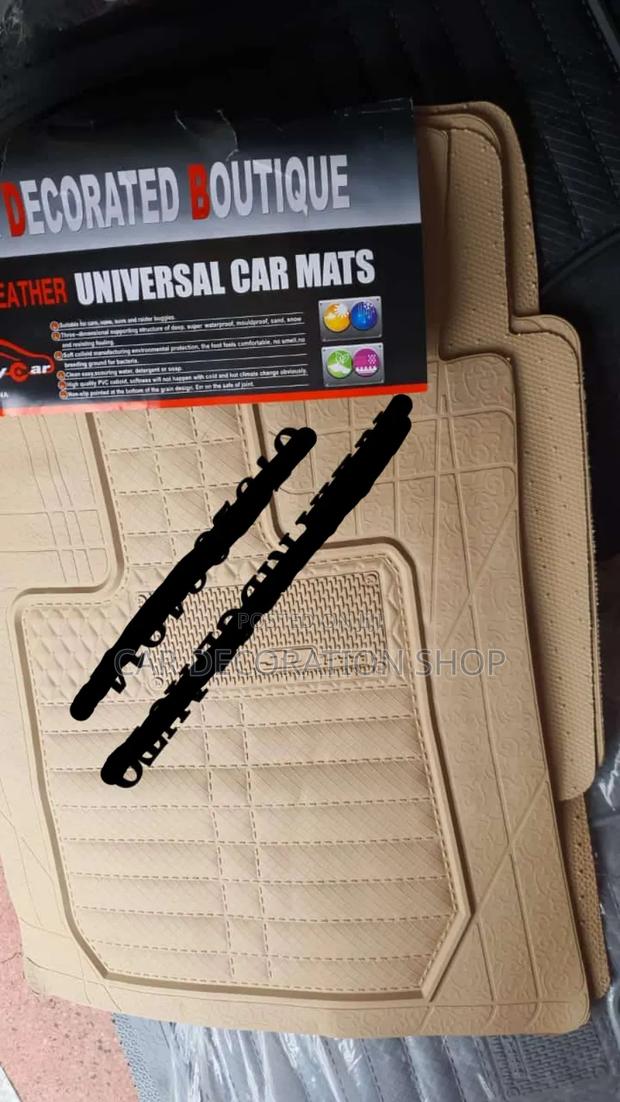 Baije 5pc Heavy Duty 3D Rubber Mat Set