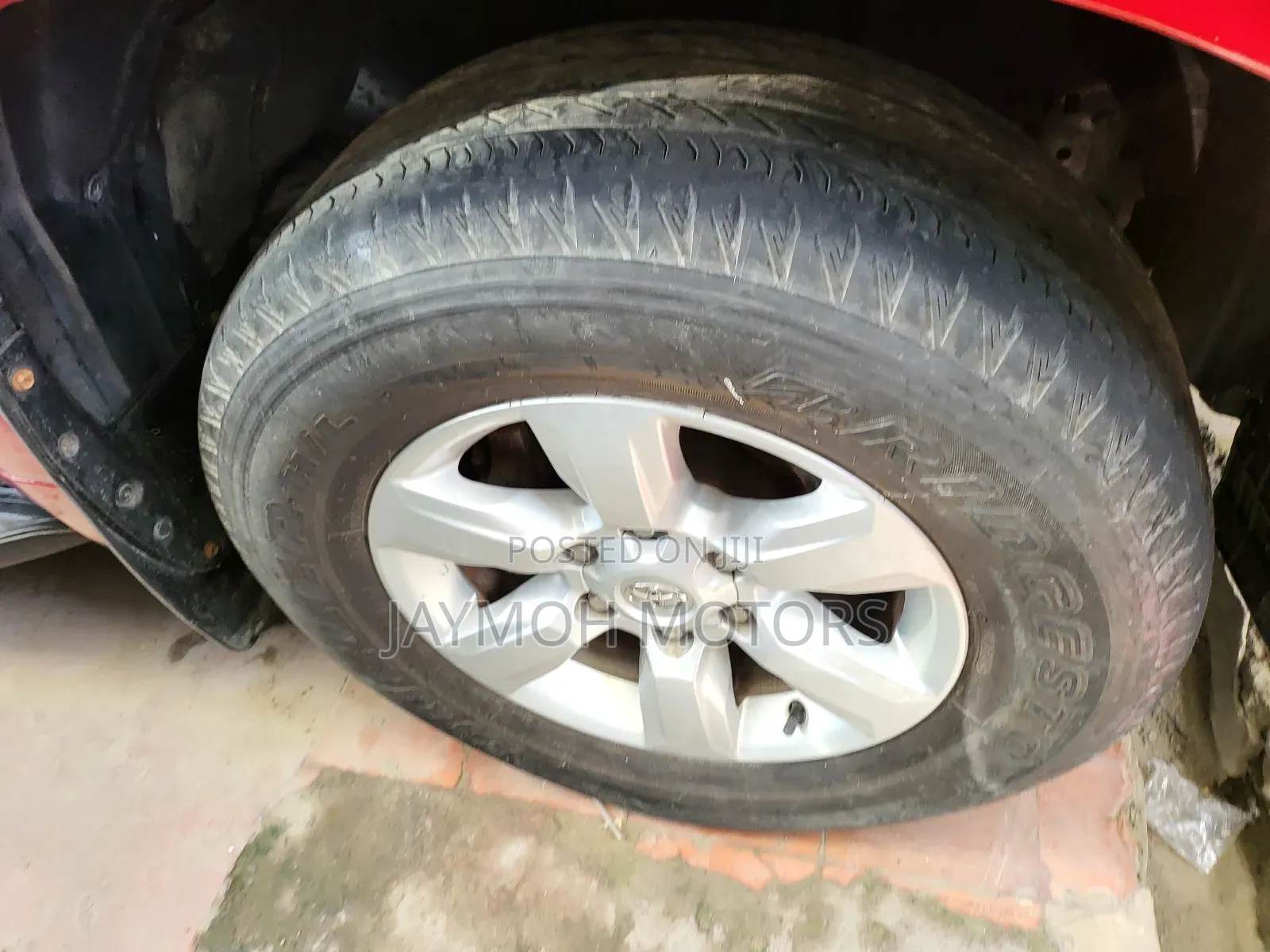 Toyota Land Cruiser Prado 2017 Red