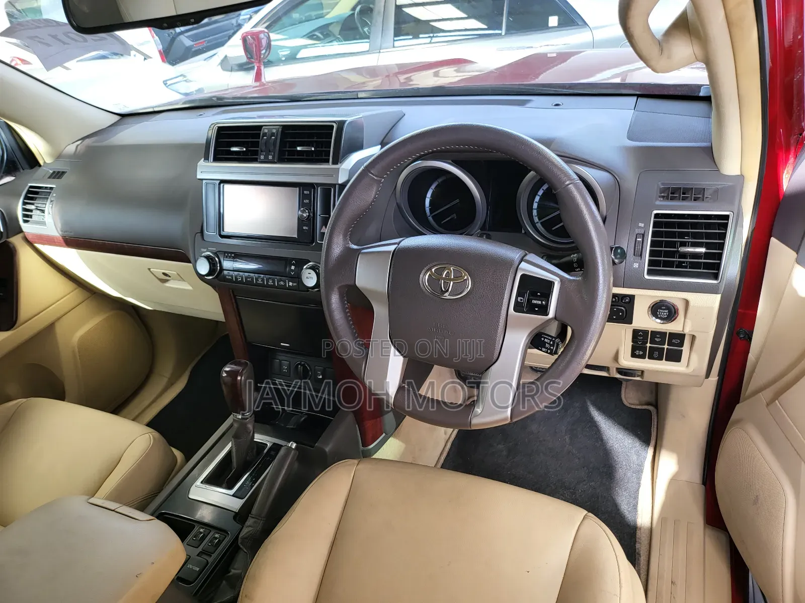 Toyota Land Cruiser Prado 2017 Red