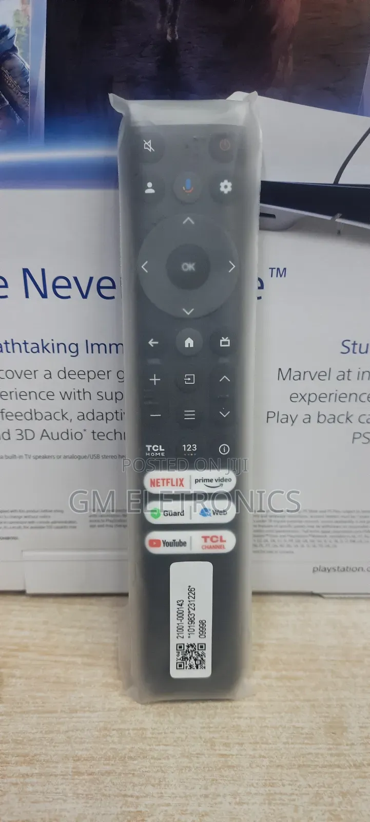Original TCL Smart Google TV Replacement Remote(Latest)