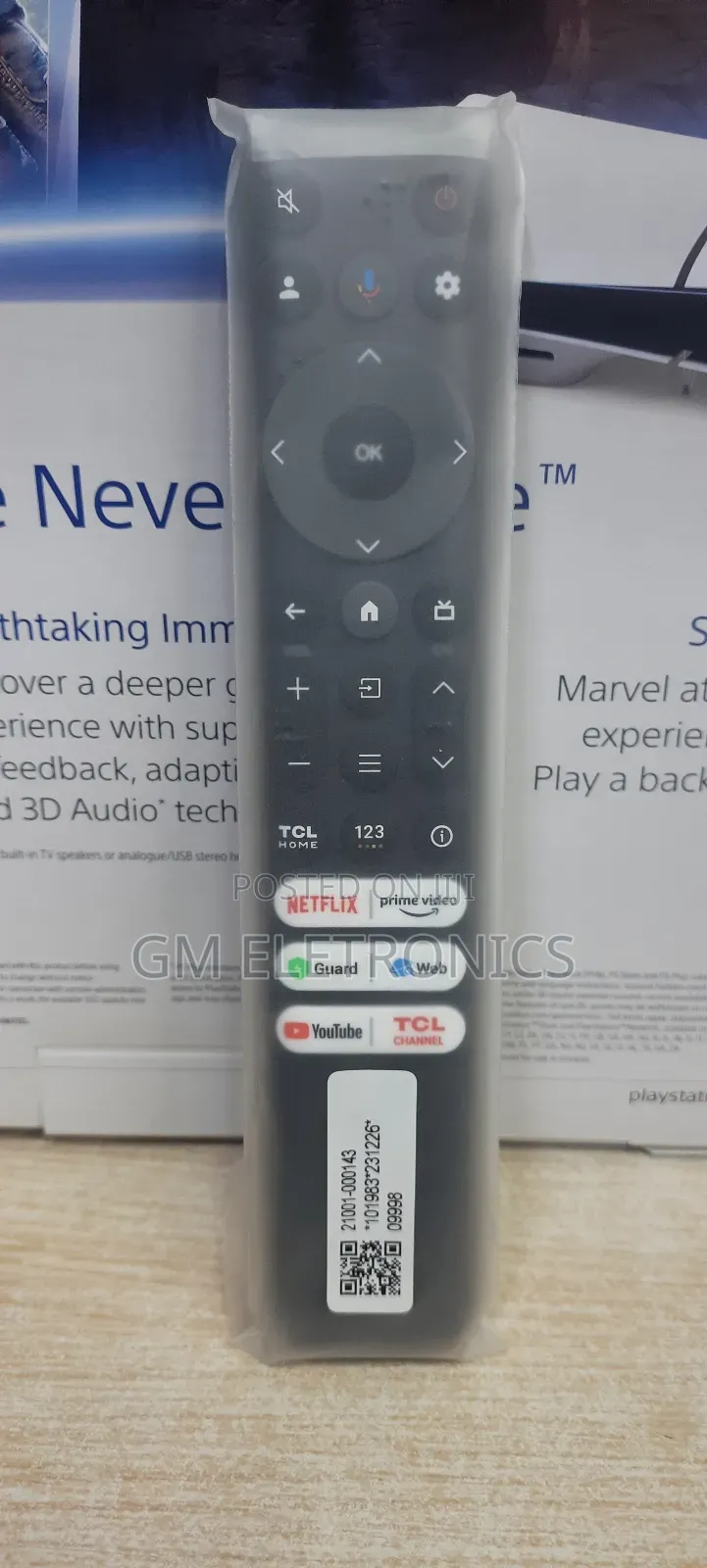 Original TCL Smart Google TV Replacement Remote(Latest)
