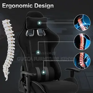 Office Chairs: Ergonomic Swiveling Racing Gaming Chair