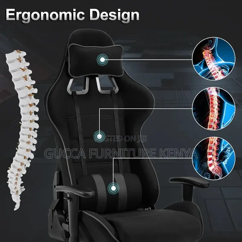Office Chairs: Ergonomic Swiveling Racing Gaming Chair