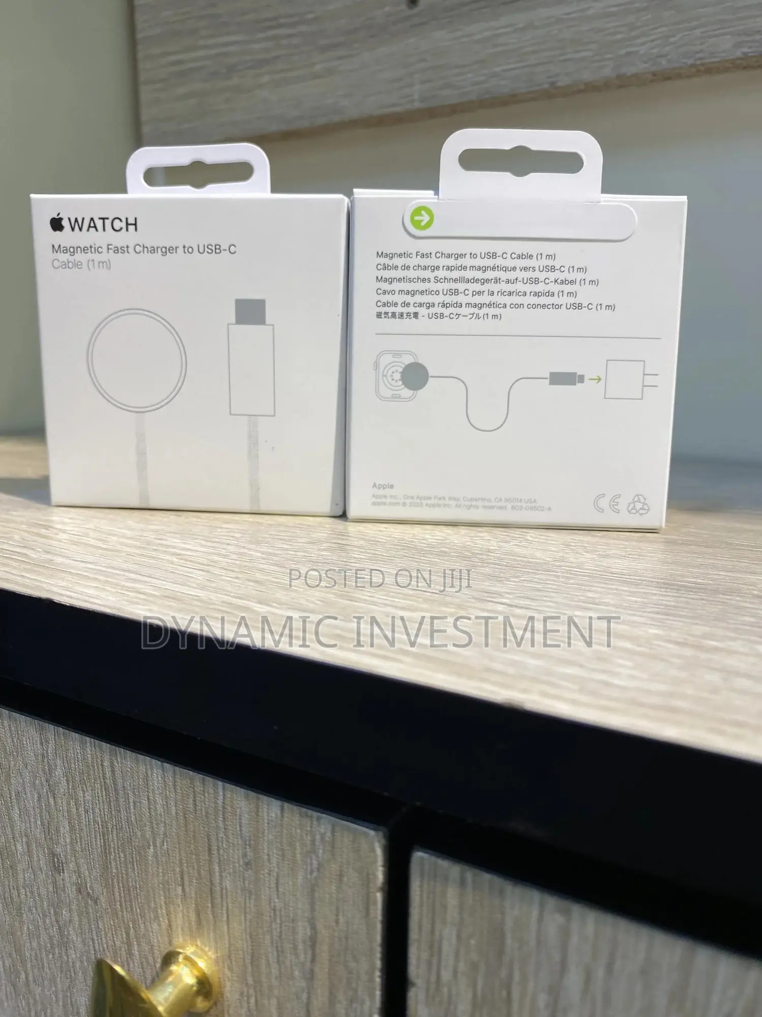 Apple Watch Braided Magnetic Fast Charger to USB-C Cable