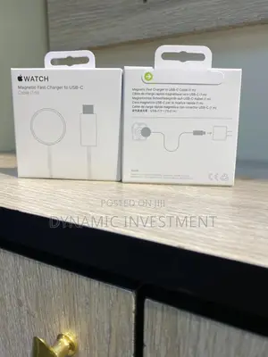 Apple Watch Braided Magnetic Fast Charger to USB-C Cable