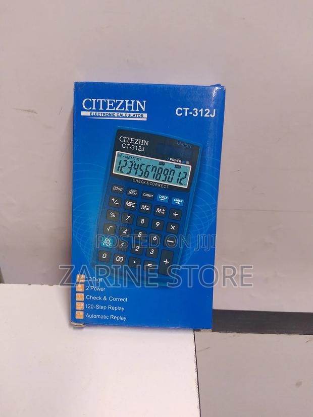 CT-312J Electronic Calculator With Check and Correct - main view