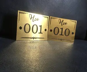 House Numbers , Door Tags
