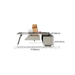 Office Tables: Secure Boardroom Desk With Locking Drawer