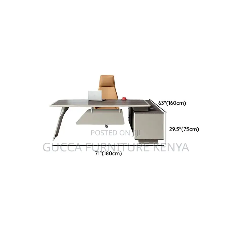 Office Tables: Secure Boardroom Desk With Locking Drawer