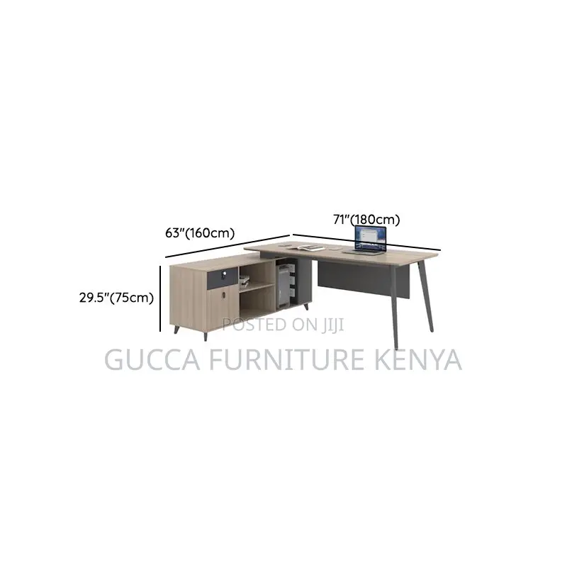 Office Tables: Secure Boardroom Desk With Locking Drawer