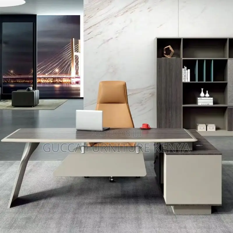 Office Tables: Secure Boardroom Desk With Locking Drawer