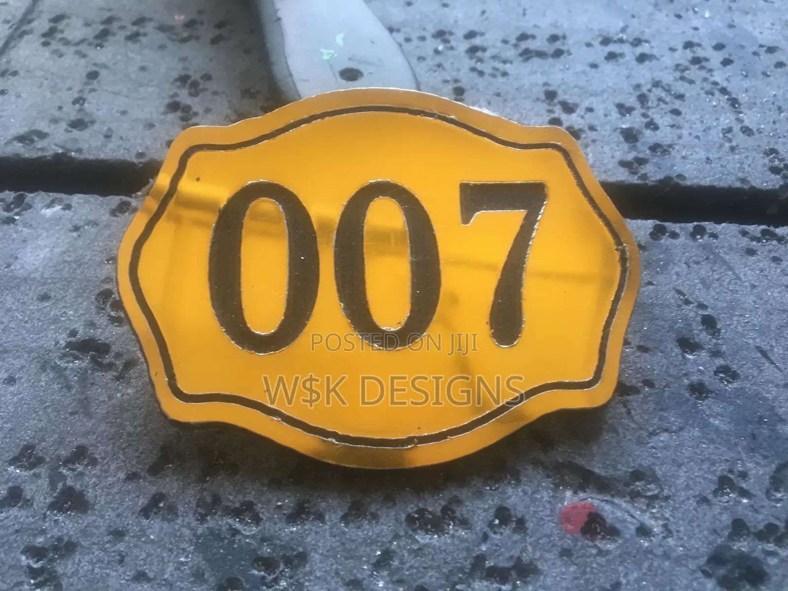House Numbers , Door Tags