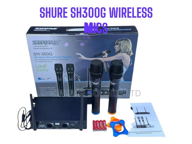 New Shure Sh300 G Legendary Digital Wireless Microphone - main view