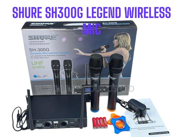 Shure Legendary Sh300g Wireless Microphone System (Pair) - main view