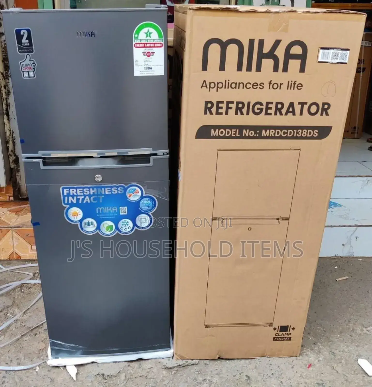 Defrost 138l Door Door Fridge