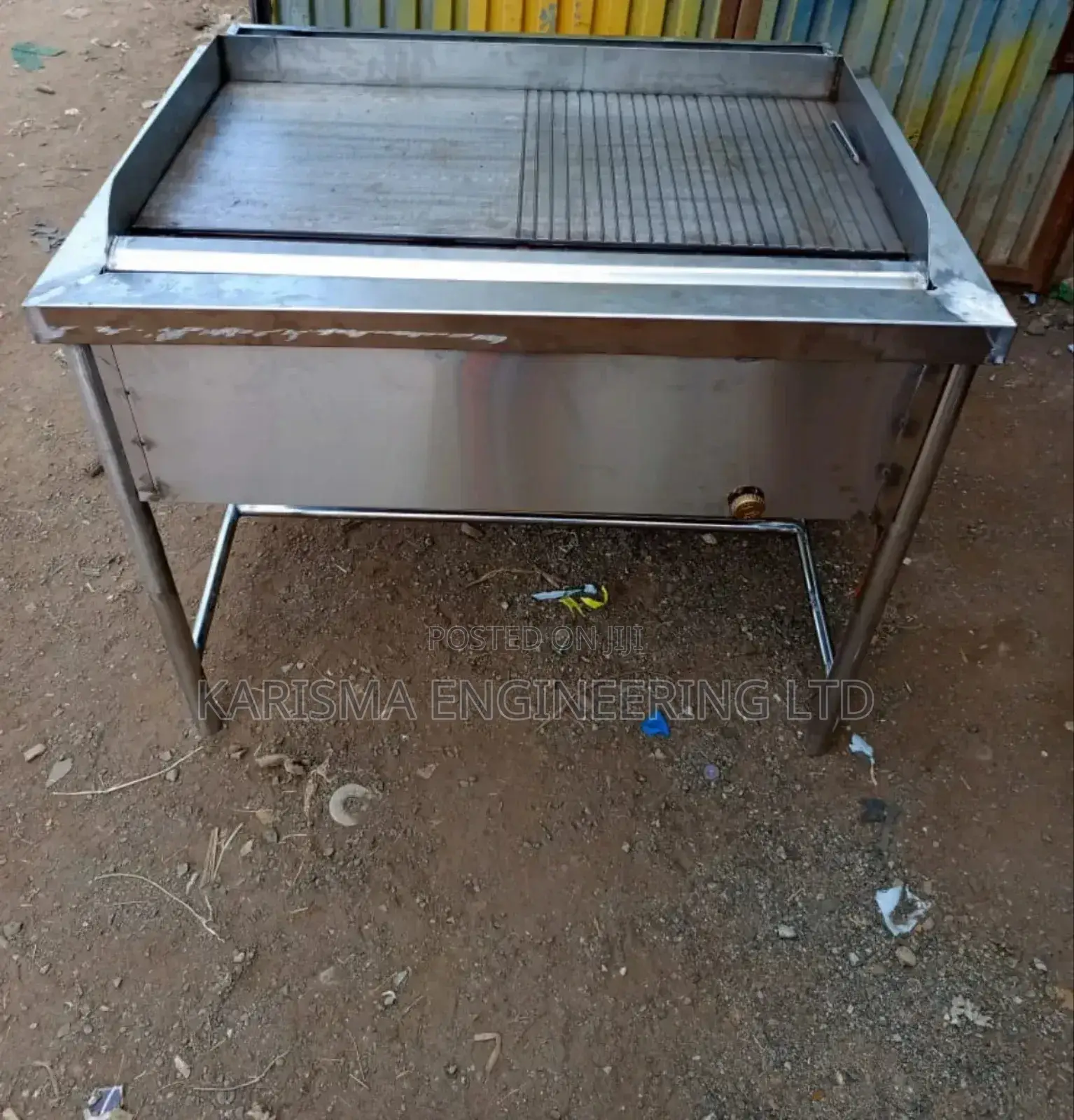 Restaurant Grooved Hotplate