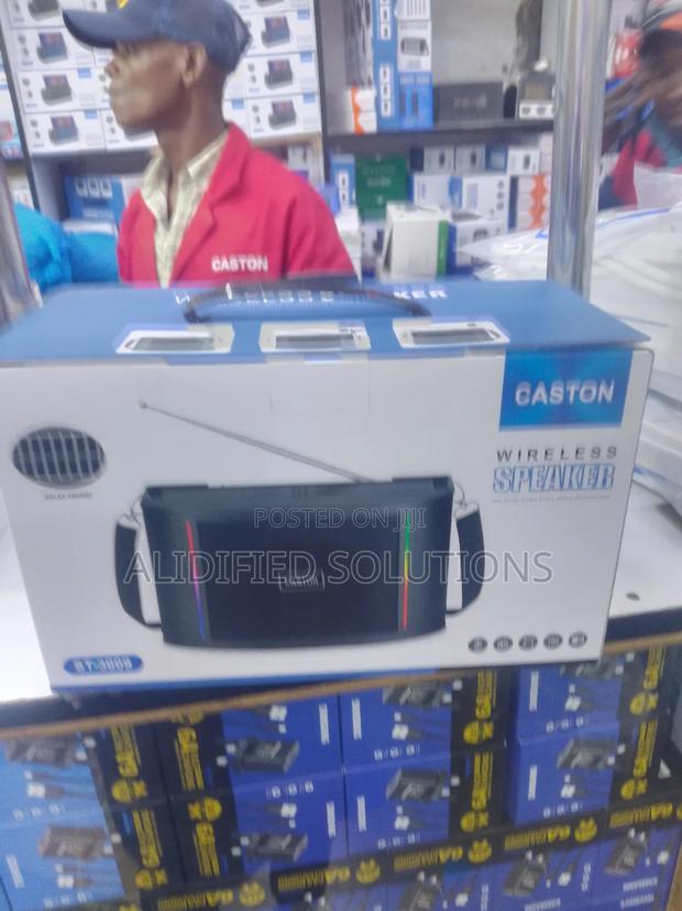 Caston Wireless Speaker With Solar - main view