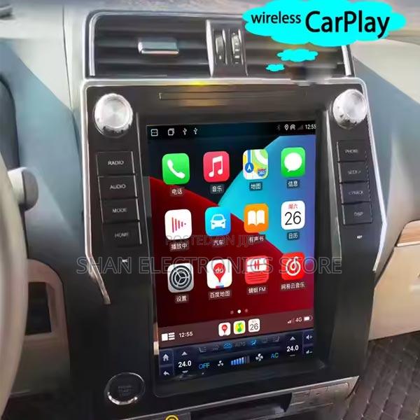 Toyota Land Cruiser Prado 2018-2019 Android Tesla Screen