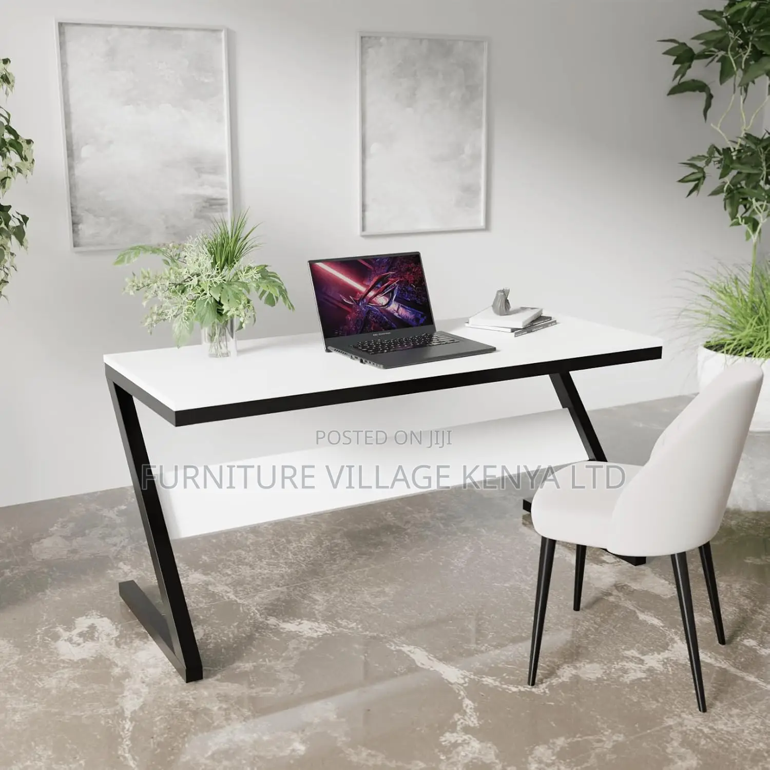Engineered Wood Z Type Study Table Home Office