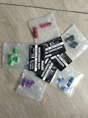 4pcs Aluminum Standard Size Fit Tire Air Valve Caps in Colos