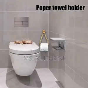 Aesthetic Hemp Rope Tissue Holder