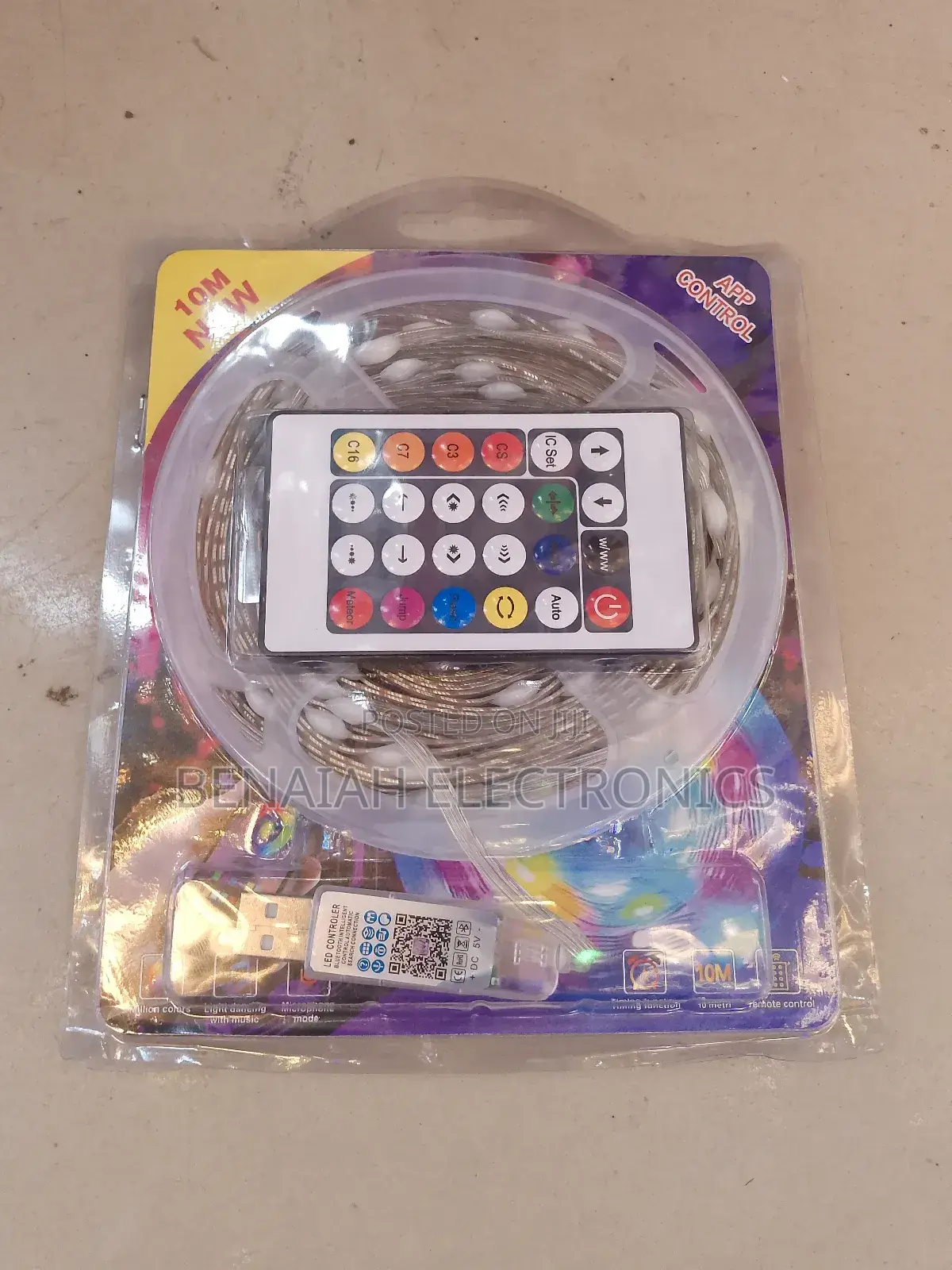 Quality Strip Light 10 Meters .App Control