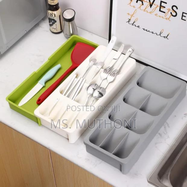 Expandable Drawer Cutlery Organizer - thumbnail 3