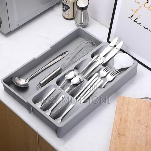 Expandable Drawer Cutlery Organizer - thumbnail 8