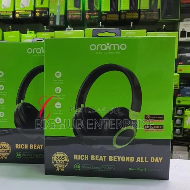 Oraimo Boompop 2 OHP-610 60hrs Playtime Headphones