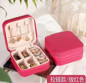 Portable Travel Storage Organizer Jewelry Case *
