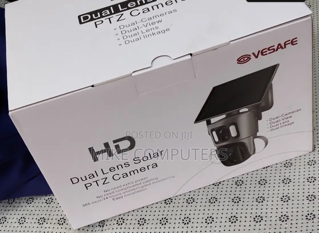 Solar PTZ Lens Dual 4G Camera