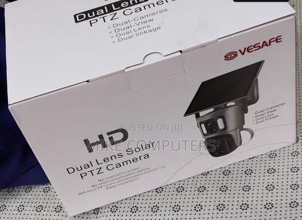 Solar PTZ Lens Dual 4G Camera
