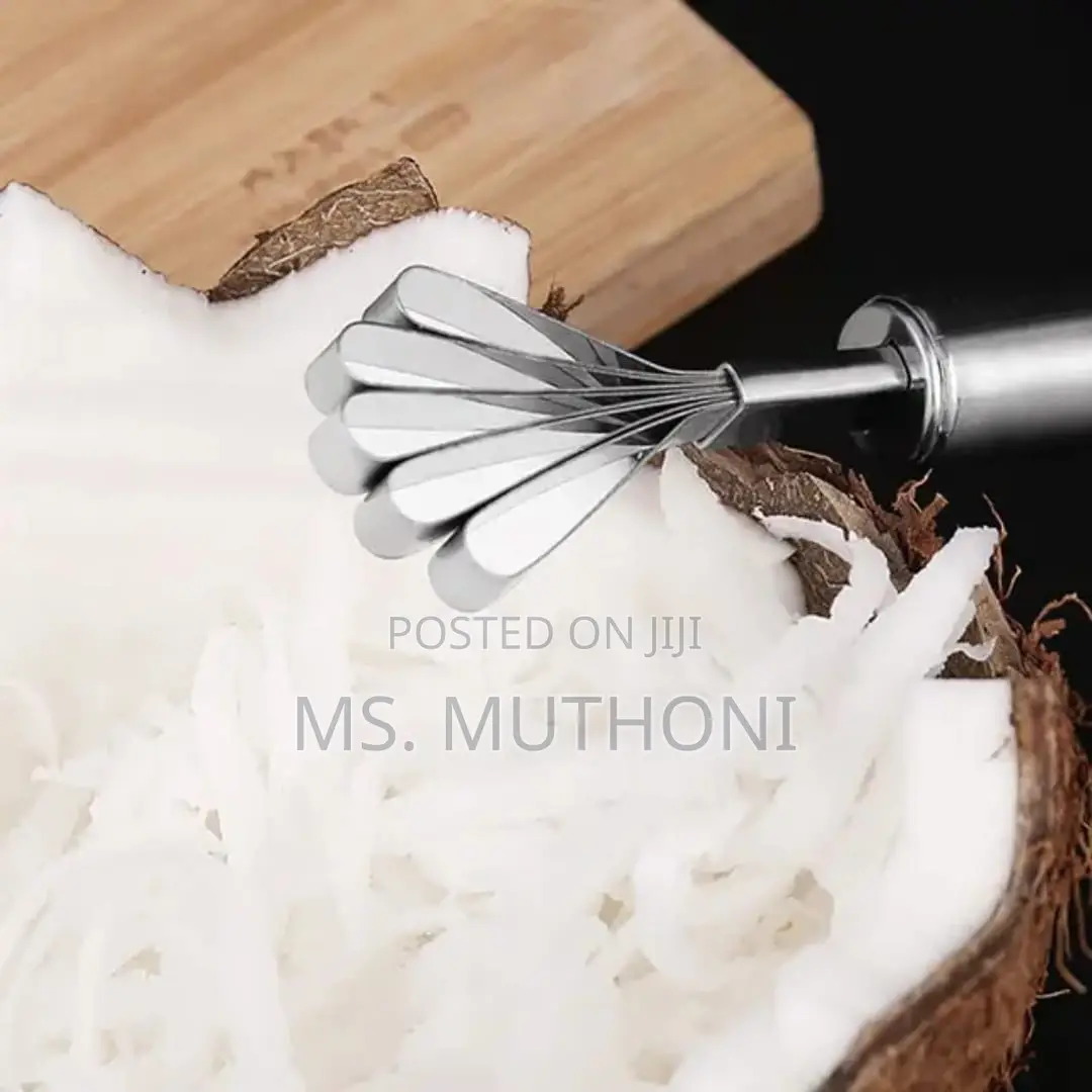 Stainless Steel Coconut Grater.