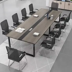Office Tables:2400mm Manufactured Wood Boardroom Table