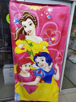 Cute Girls Cartoon Themed Towels - main view