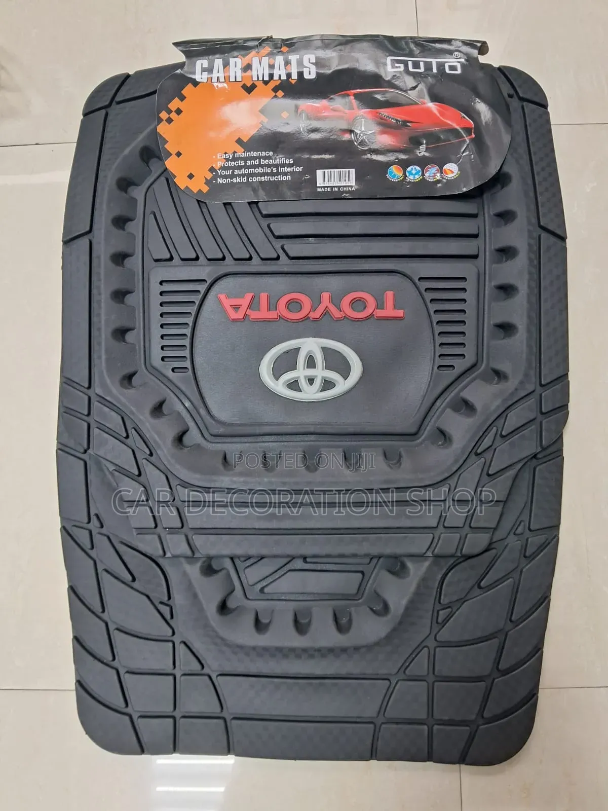Toyota Deep Dish Floor Carpet Dust Mats