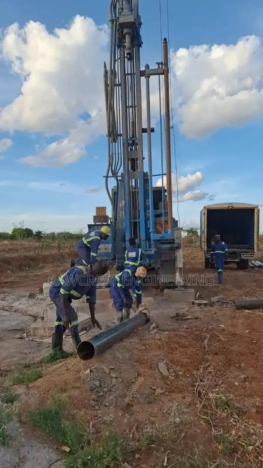 Solarization Borehole Drilling And Borehole Equipping