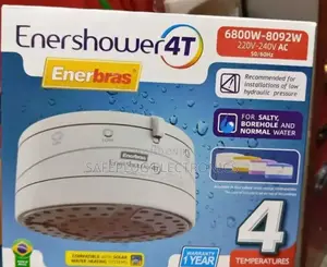 Durable Enerbras 4T Instant Hot Shower Head Water Heater Sal