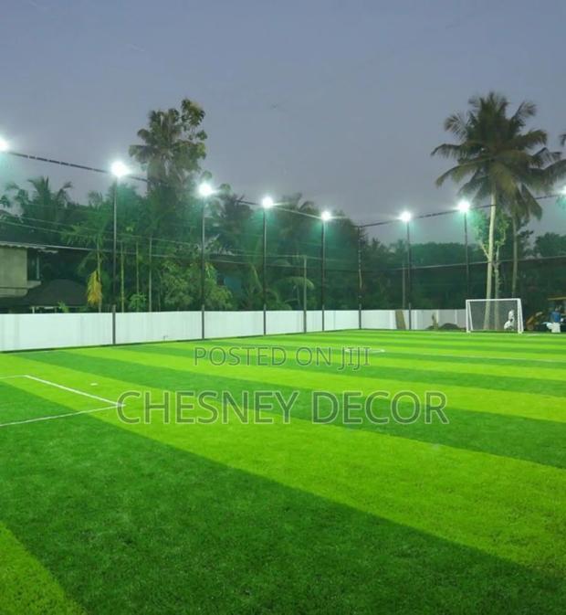 Football Turf Installation