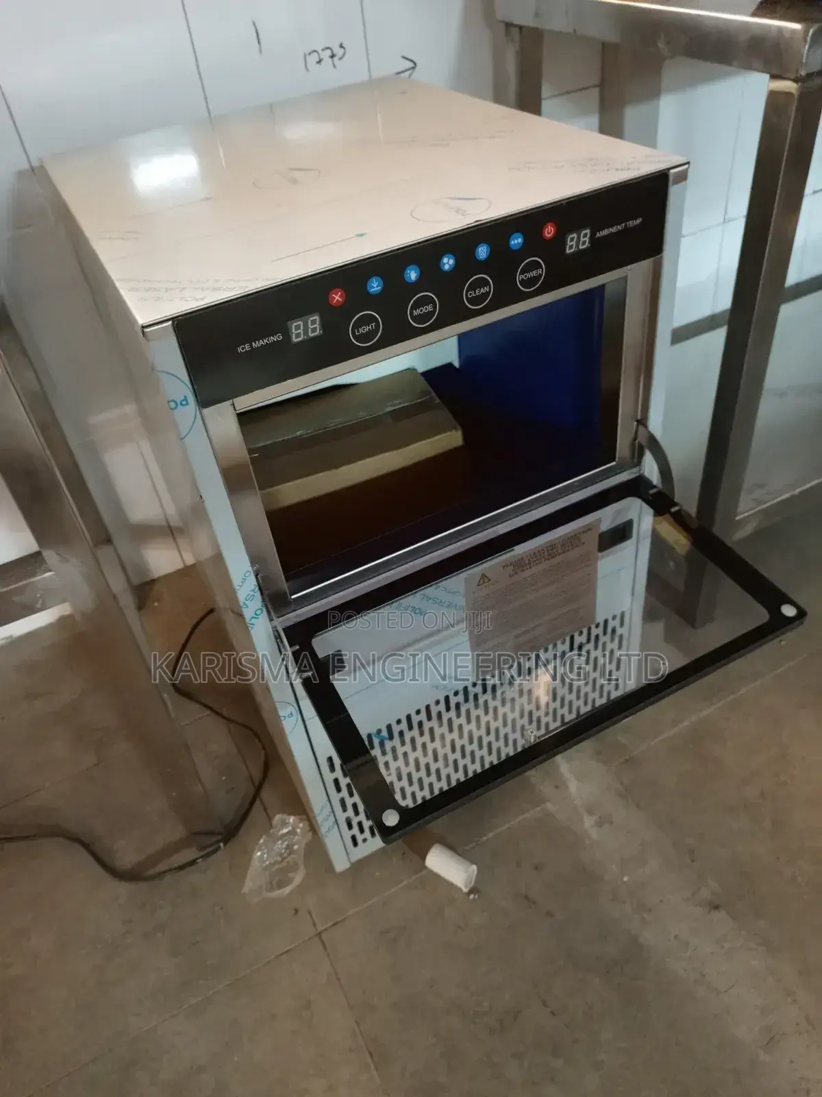 Ice Cube Making Machine.