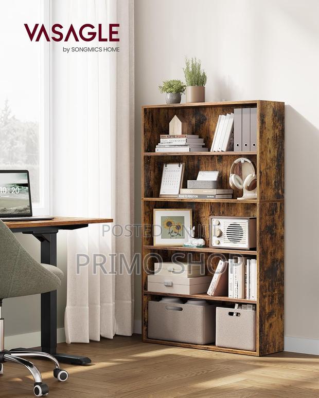 Free Standing Storage Book Shelves for Living Room - thumbnail 4