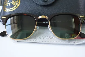 Raybans Clubmasters Turtle Frame on Gold Sunglasses