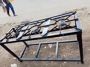 Mild Steel Gas Cooker 3 Burner