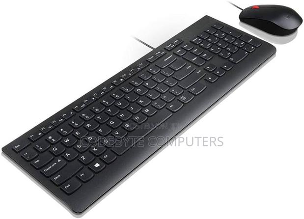 Lenovo 160 Wired Keyboard & Mouse Combo - GX31L52655