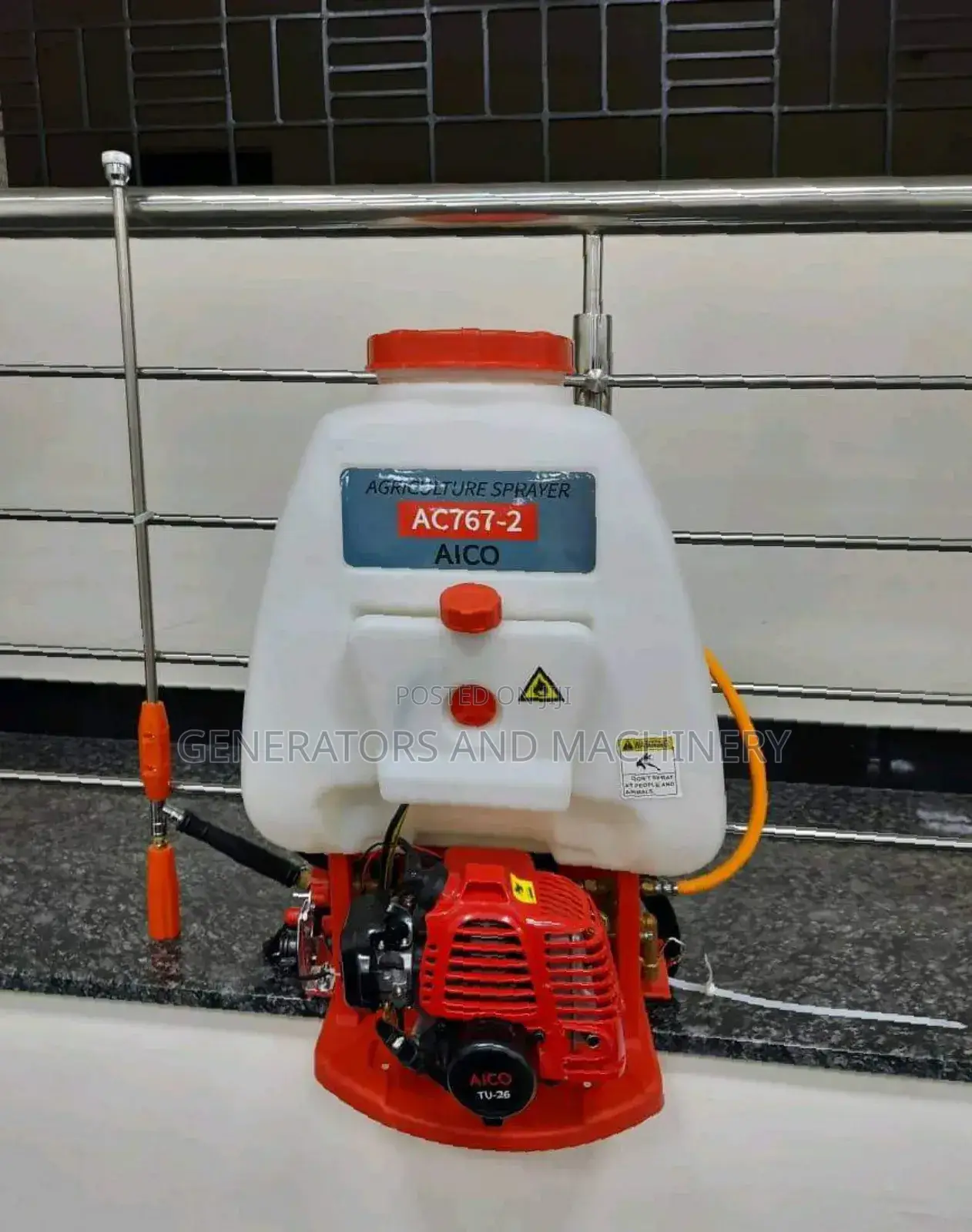 2-Stroke Knapsack Sprayer