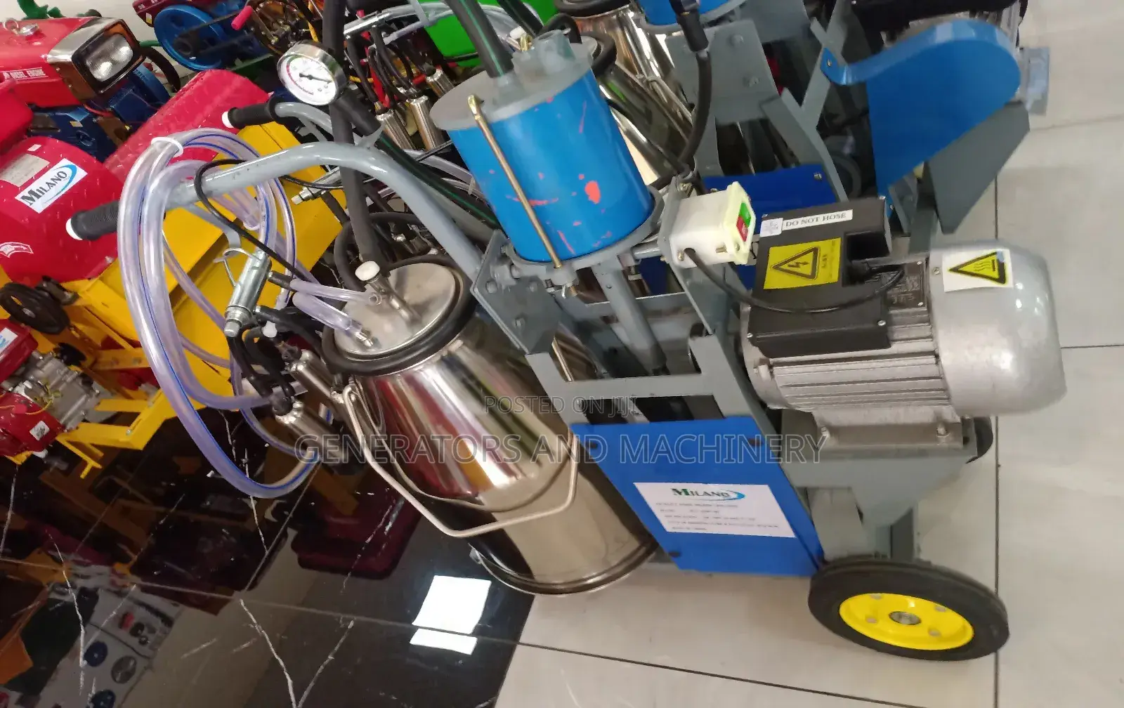 Single Bucket Milking Machine