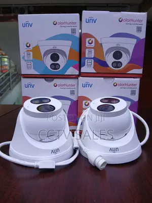 Ip67 Weatherproof Uniview Colorhunter 2mp Dome Camera