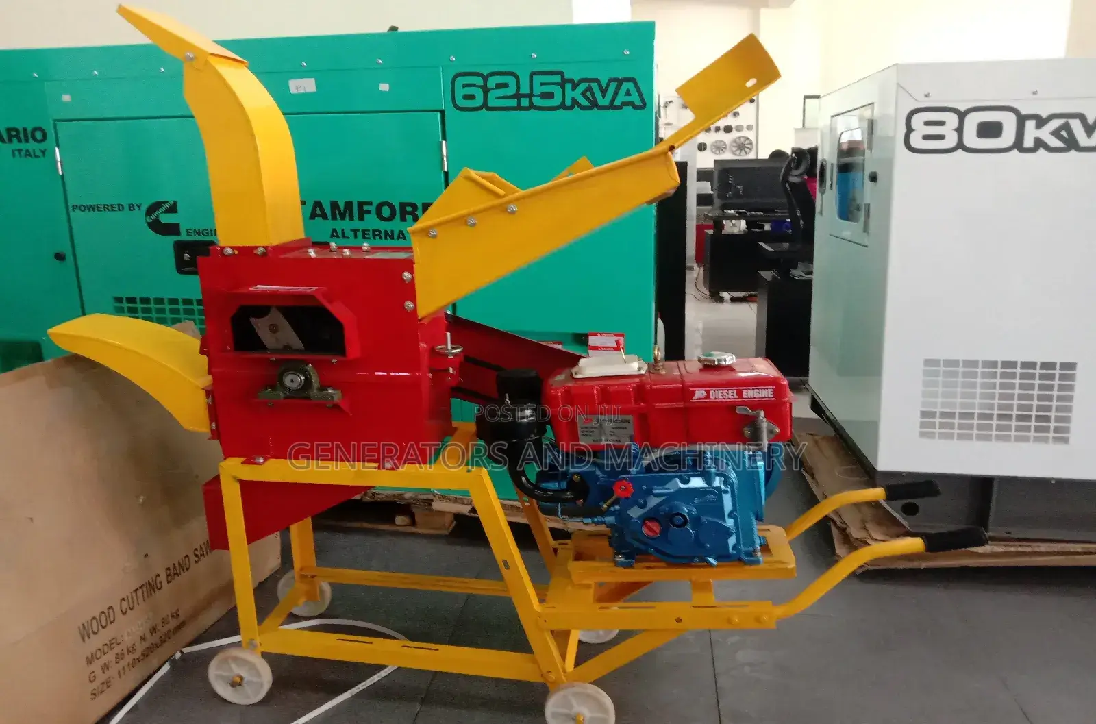Feed Chopper With Diesel Engine
